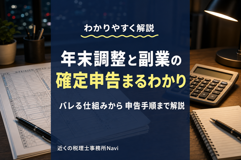 年末調整と副業の関係は?確定申告の要否を解説