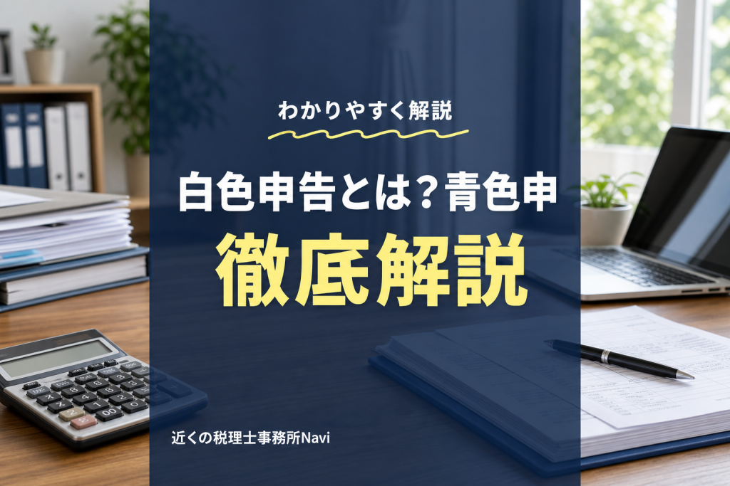 白色申告とは？青色申告との違いと選び方を解説