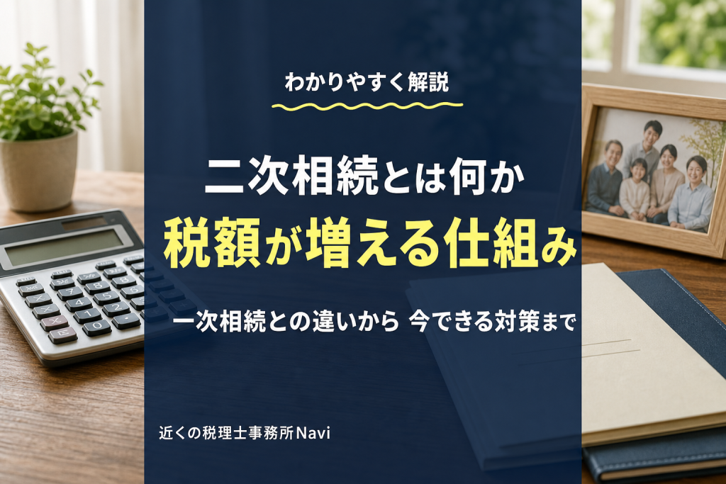 二次相続とは?相続税が増える仕組みと対策を解説