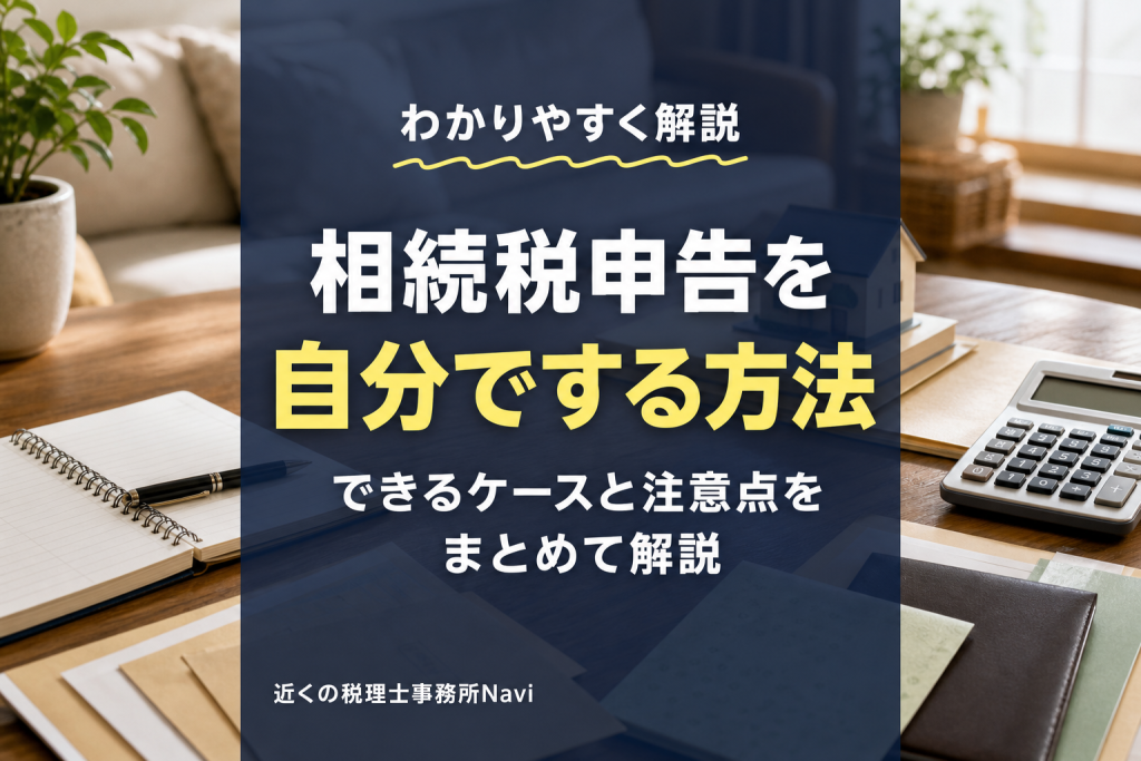 相続税申告は自分でできる?手順と注意点を解説